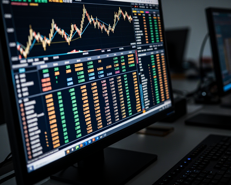 Financial Market Data Display