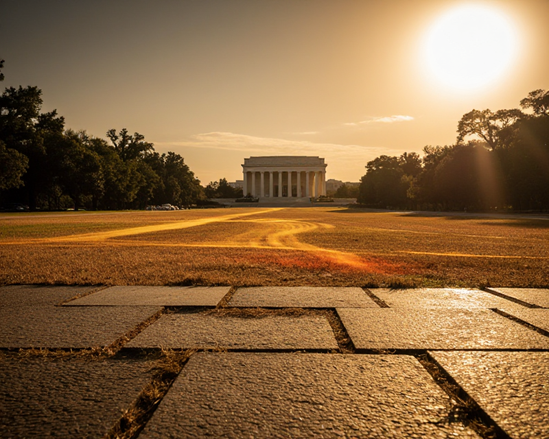 Heatwave at National Mall