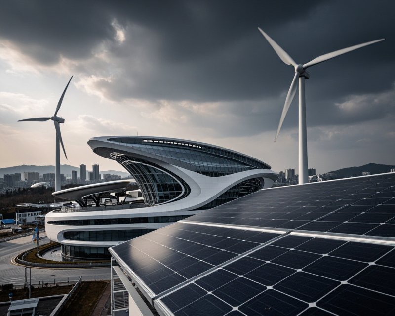 Energy Transition and Security Concept