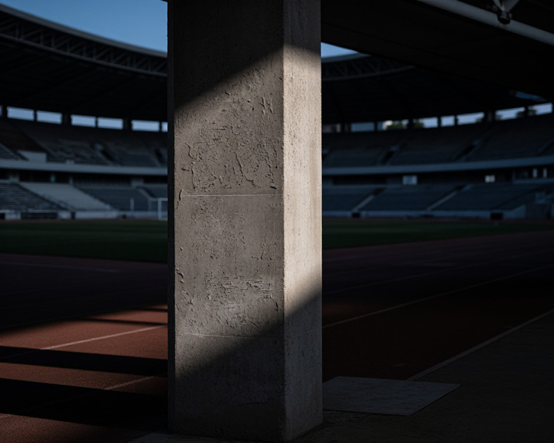 Empty Stadium Structure