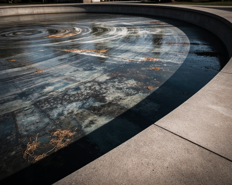 Drained Reflecting Pool Texture