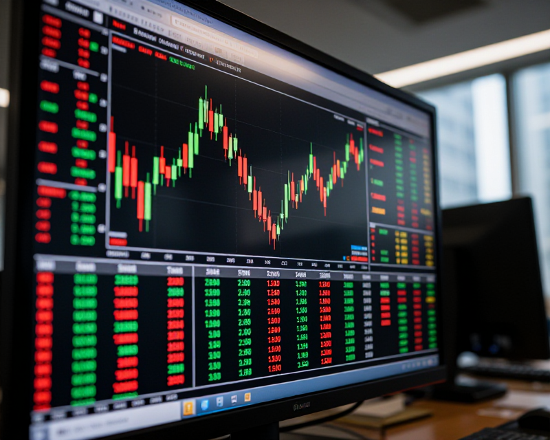 Stock Market Digital Display