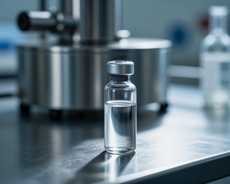 Pharmaceutical Laboratory Close-up