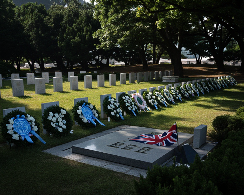 Solemn Memorial at UN Cemetery