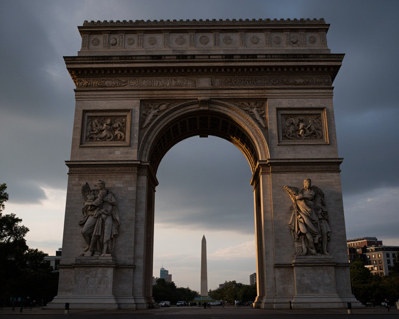 Monumental Arch in Washington D.C.