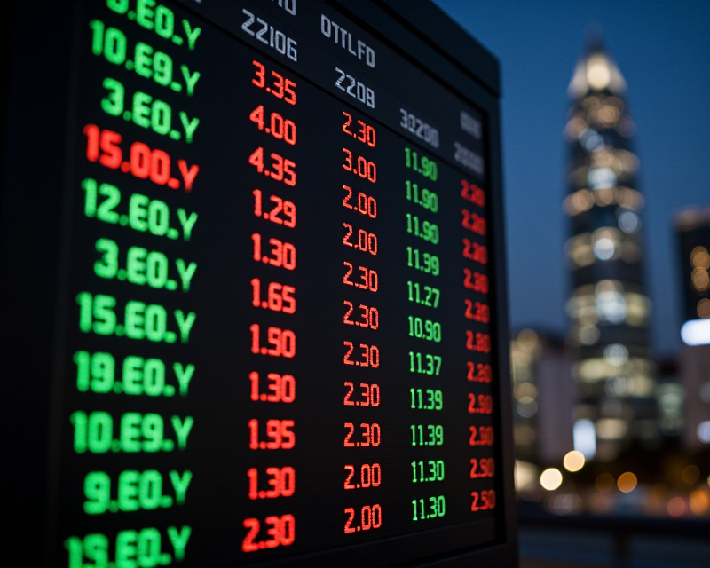 Financial Market Display