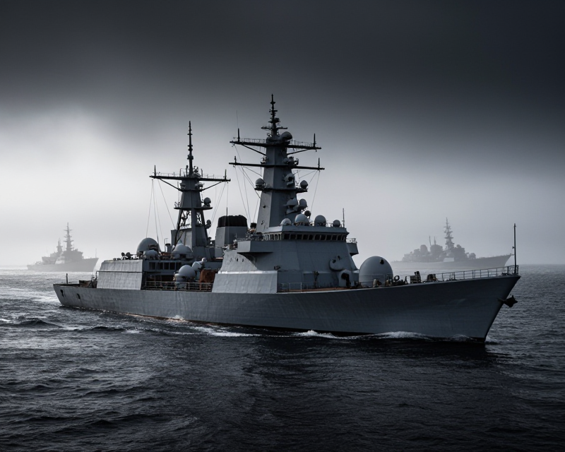Military Tension in the Sea